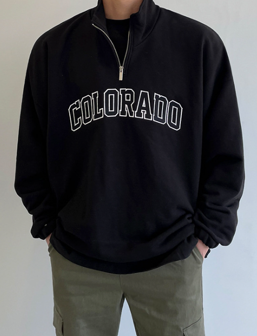 Half-Zip Colorado Sweater