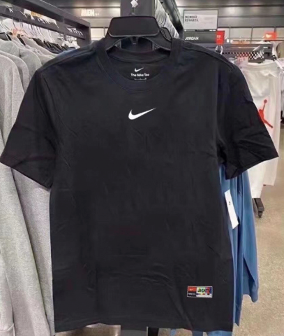 Nike Premium T-Shirts – Available in Cream, Black, and Blue